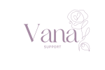 Vana Support logo-paars